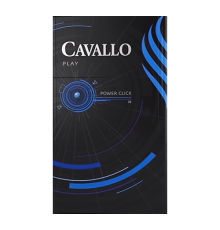 Сигареты CAVALLO Play  Blue Power Click с Капсулой Ментола оптом